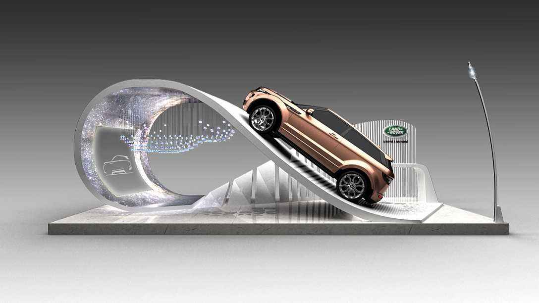 汽车展会设计布置